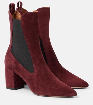 Anja 70 suede ankle boots