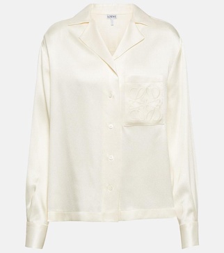 Anagram silk shirt