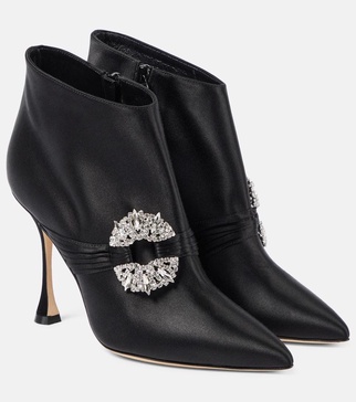 Prabina 105 embellished ankle boots