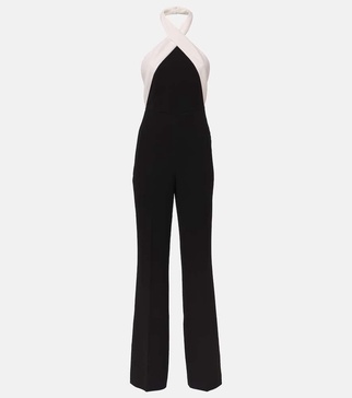 Halterneck cady jumpsuit