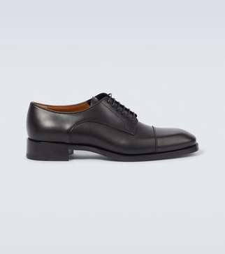 Cortomale leather Derby shoes