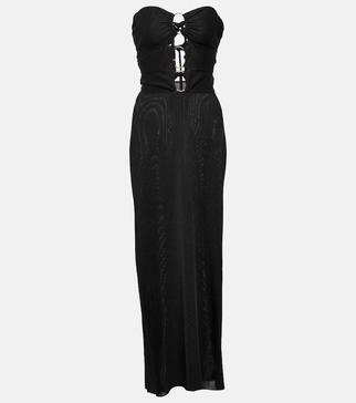 Fitted maxi dress