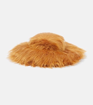 Faux fur hat