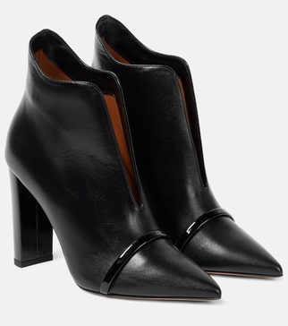 Clara leather ankle boots