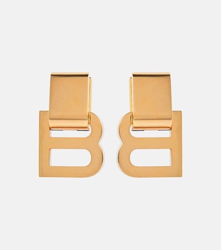 Logo earrings