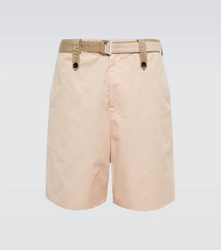 Cotton chino shorts