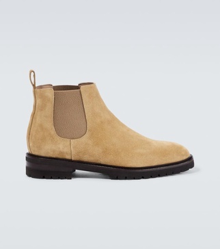 Brompton suede Chelsea boots