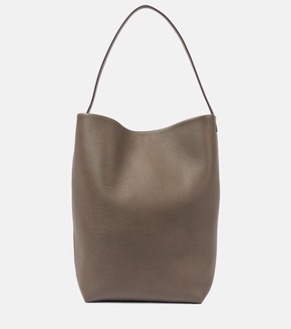 N/S Park Large leather tote bag