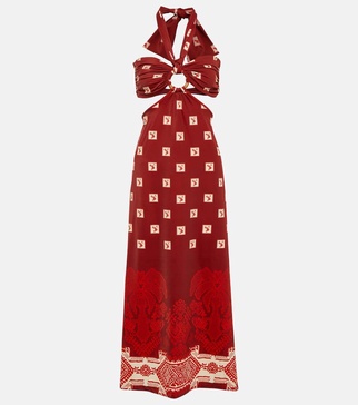 Quechua printed maxi dress