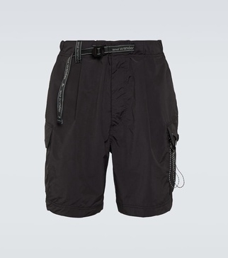 Oversized cargo shorts