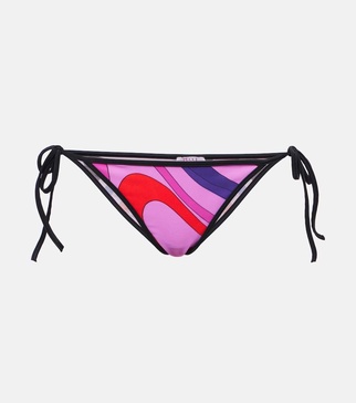 Marmo low-rise bikini bottoms