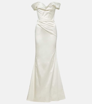 Bridal Nova Cora satin gown