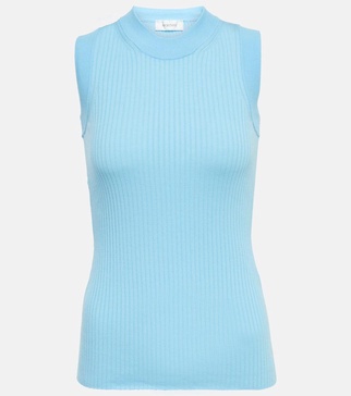 Nido ribbed-knit cotton tank top