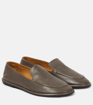 Canal leather loafers