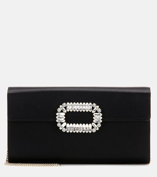 Evening Envelope satin clutch