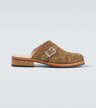 Camion suede clogs