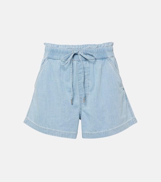 Tijana cotton chambray shorts