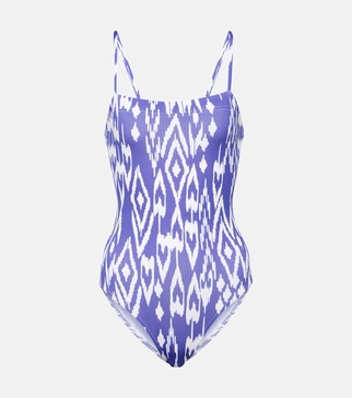 Cloud printed swimsuit