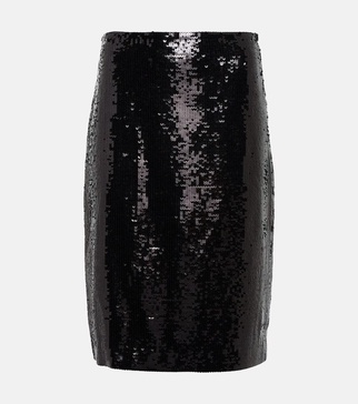 Bonne sequin miniskirt