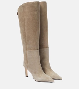 Alizze 85 suede knee-high boots