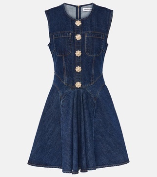 Denim minidress