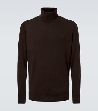 Cashmere turtleneck sweater