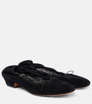 Awar suede ballet flats