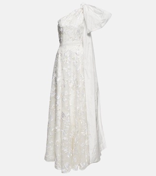 Bridal Hanne embroidered organza gown