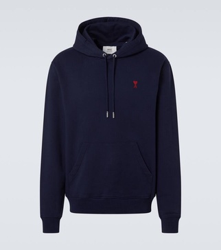 Ami De Cœur cotton fleece hoodie