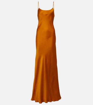 Cami satin gown