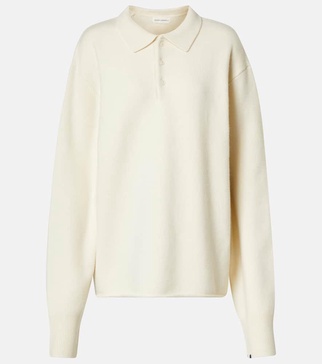 N°357 Marylebone cashmere-blend polo sweater