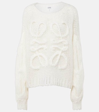 Anagram wool-blend sweater