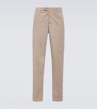 Pantaflat cotton-blend chinos