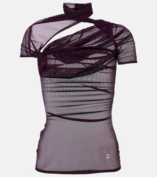 Asymmetric mesh top