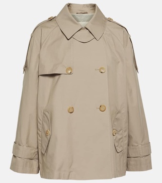 The Cube Dtrench twill trench coat 