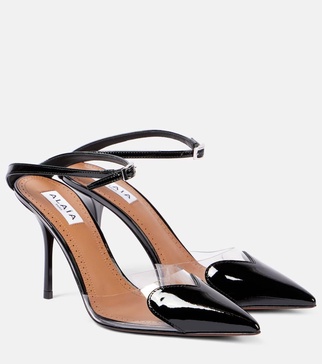 Le Cœur patent leather pumps