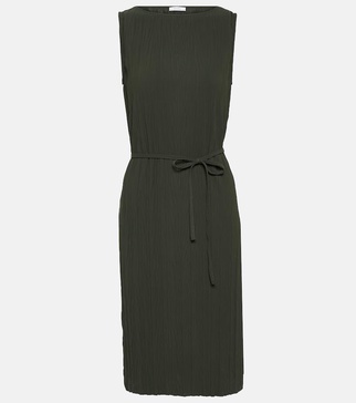 Leisure Teulada pleated jersey dress