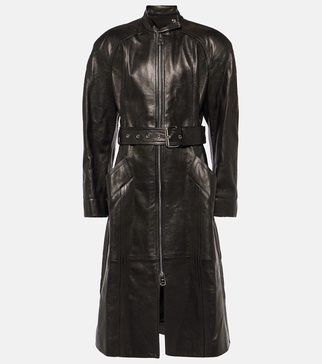 Bobbie leather coat