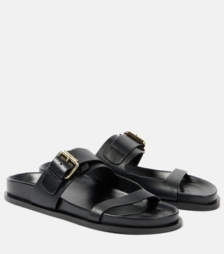 Prince leather sandals