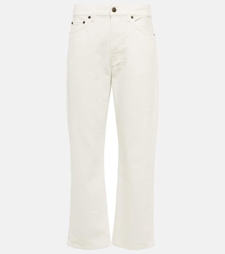 Lesley mid-rise straight jeans