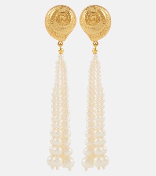 Marcelline faux pearl drop earrings