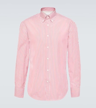 Striped cotton shirt