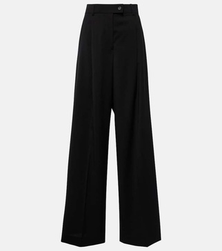 Vela virgin wool wide-leg pants