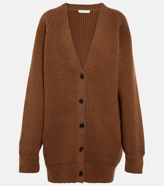 Novara wool and cashmere cardigan