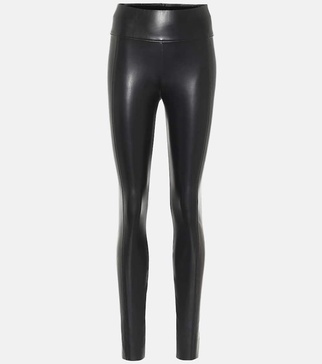 Edie faux leather leggings