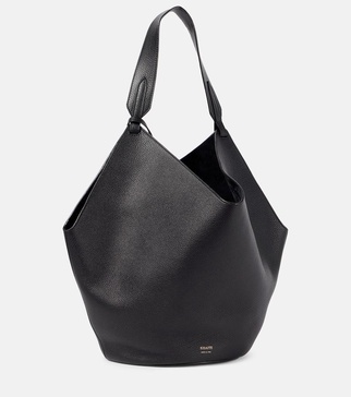 Lotus Medium leather tote bag