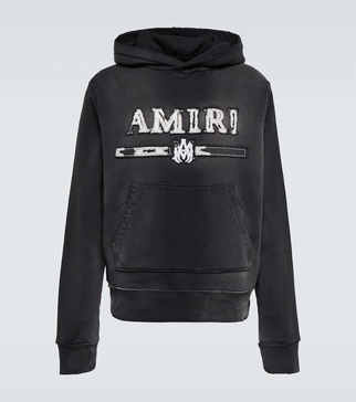 Logo cotton hoodie