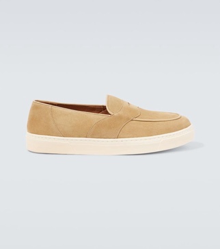 Joey II suede penny loafers