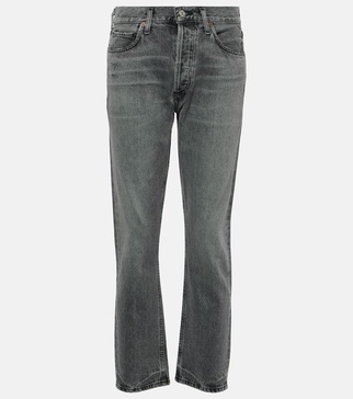 Charlotte high-rise straight jeans