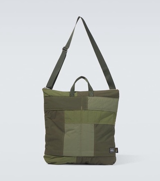 x Porter Cordura patchwork tote bag